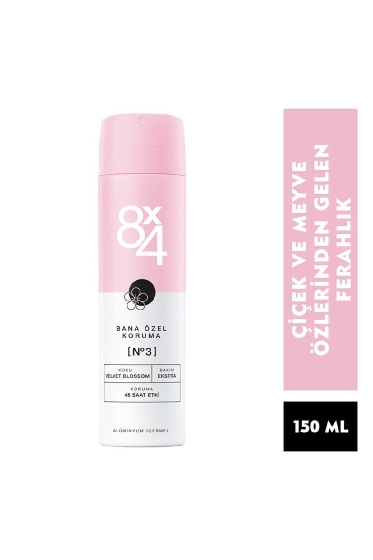 Deodorant Sprey No:3 Velvet Blossom 150 ml Kadın Bana Özel Koruma