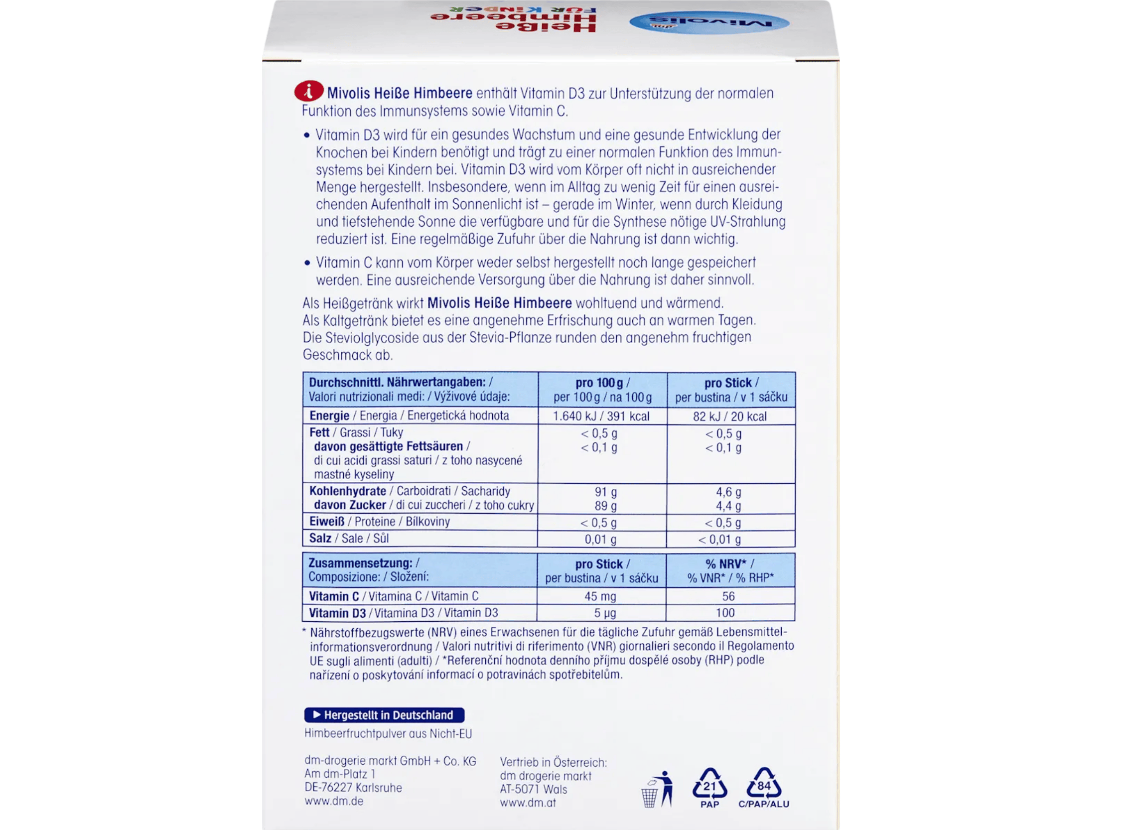 Mivolis Çocuk Vitamini D3 , 100 g