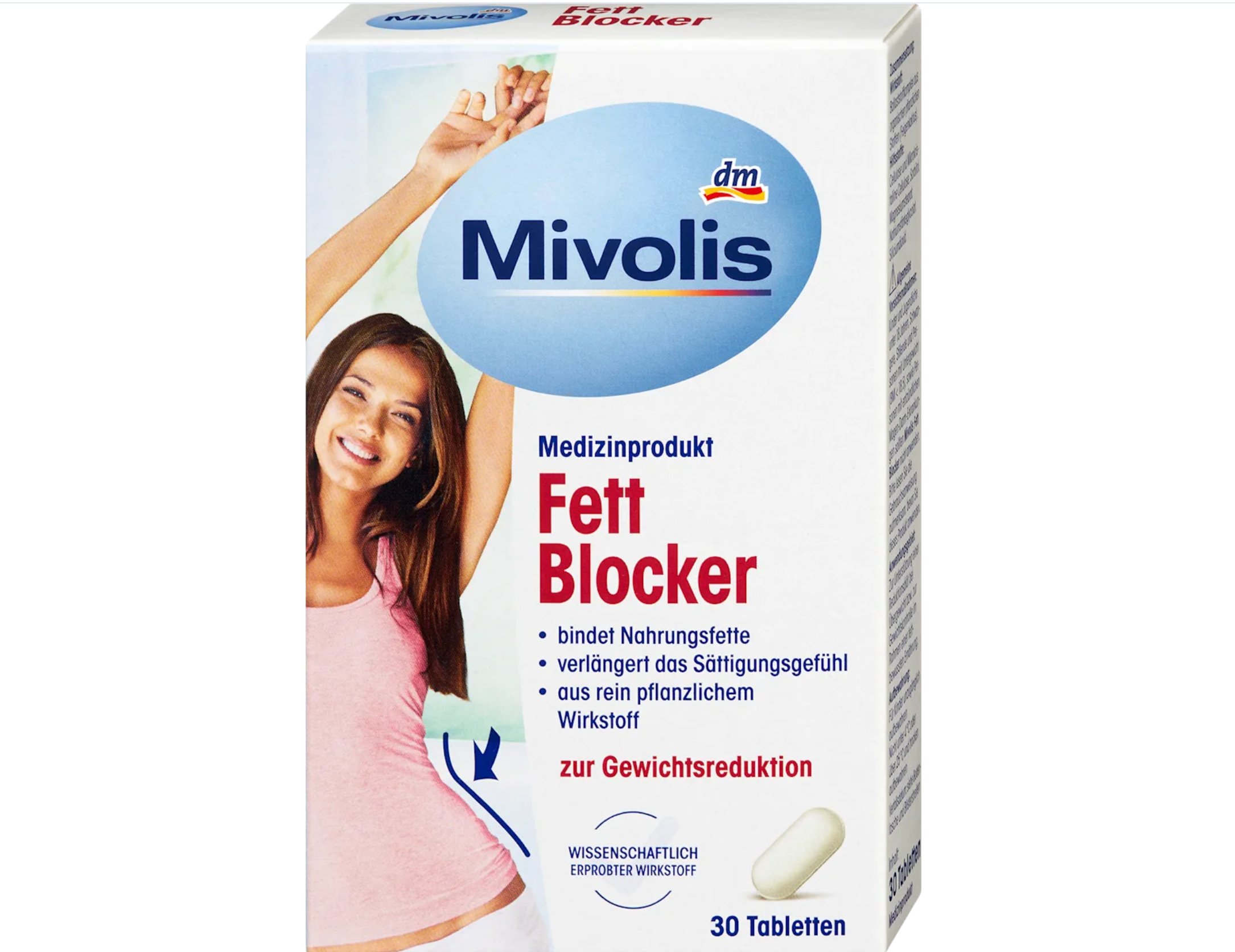 Mivolis Fett Blocker Tabletten, 30 St