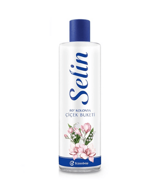 Selin Kolonya Çiçek Buketi Pet 400