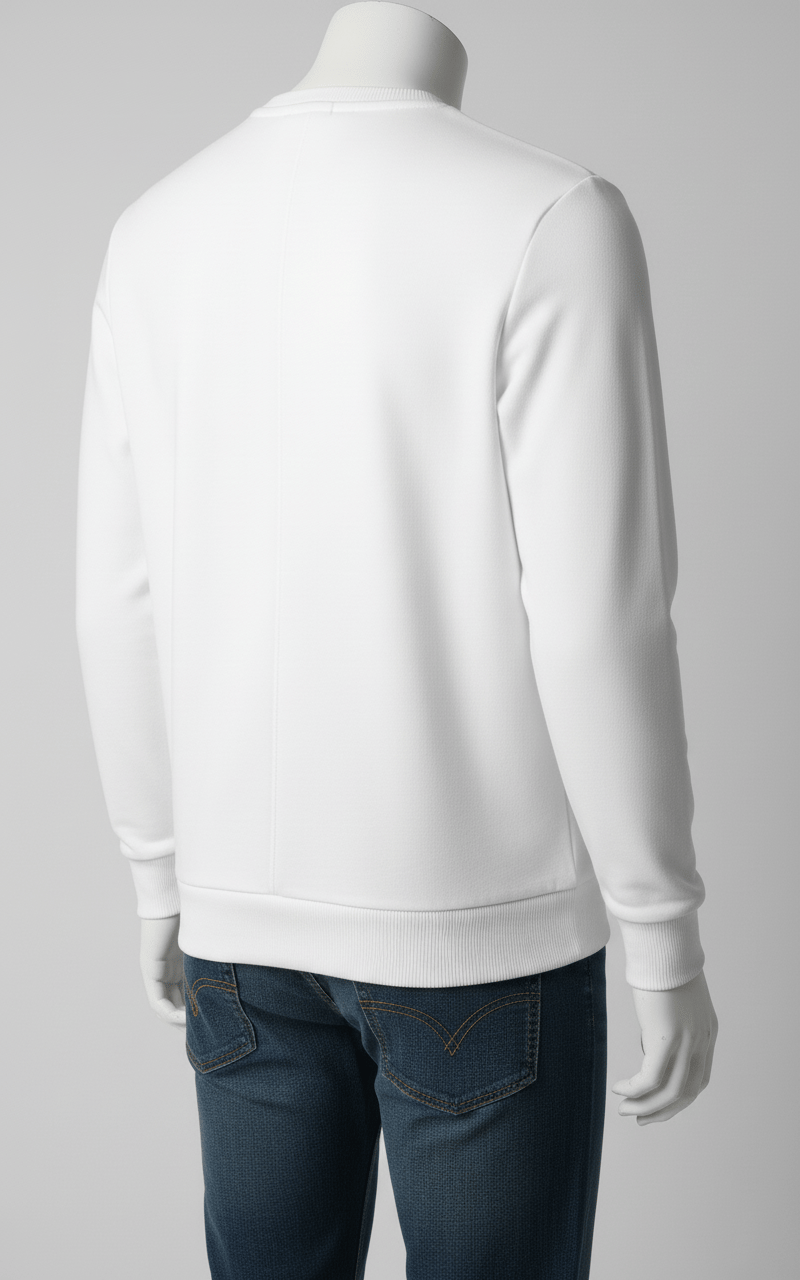 Erkek Regular Fit Bisiklet Yaka Sweatshirt