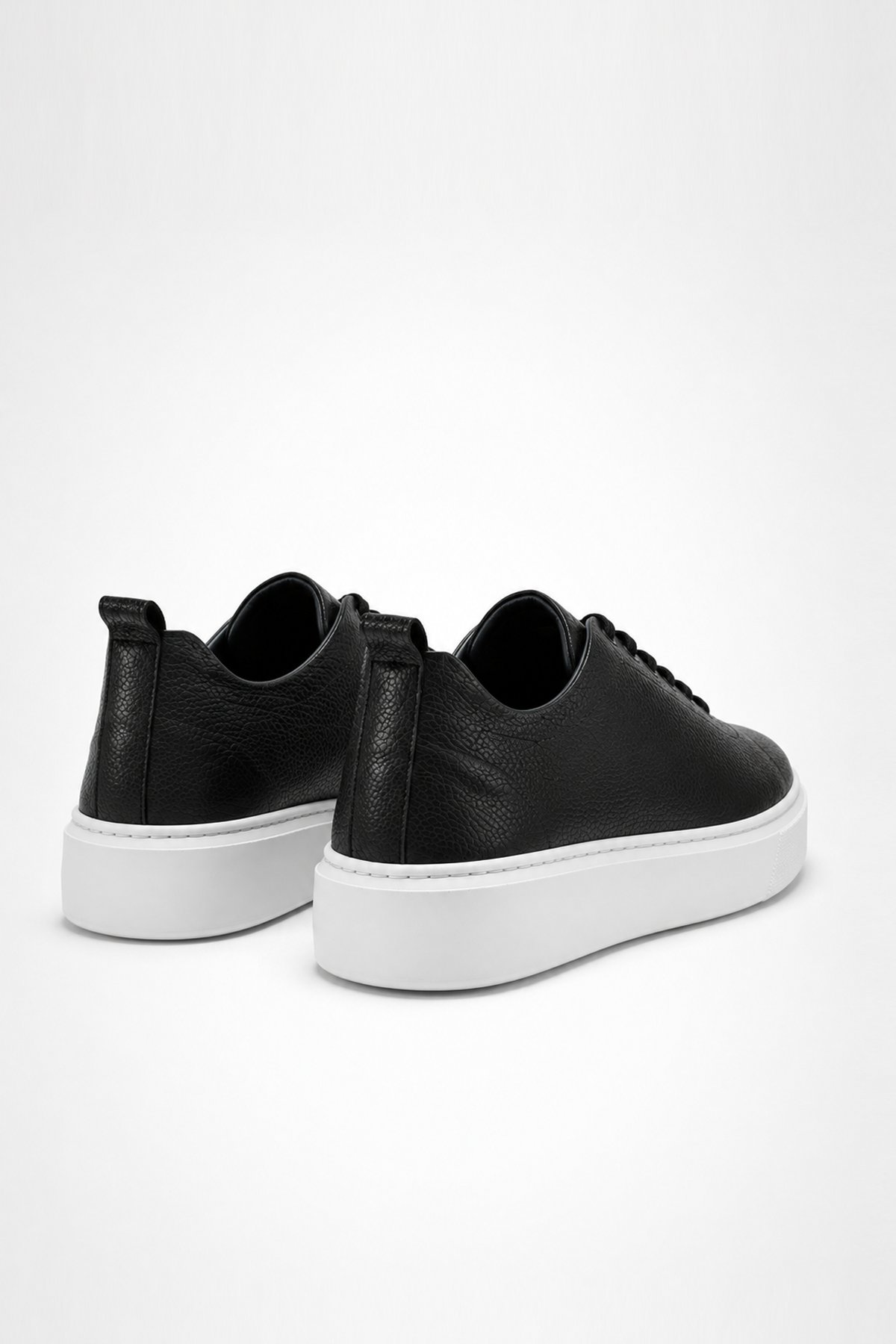 Hakiki Deri Erkek Sneaker – Siyah