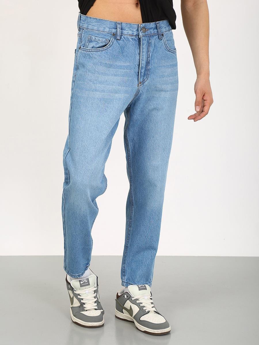 Açık Mavi Baggy Jean