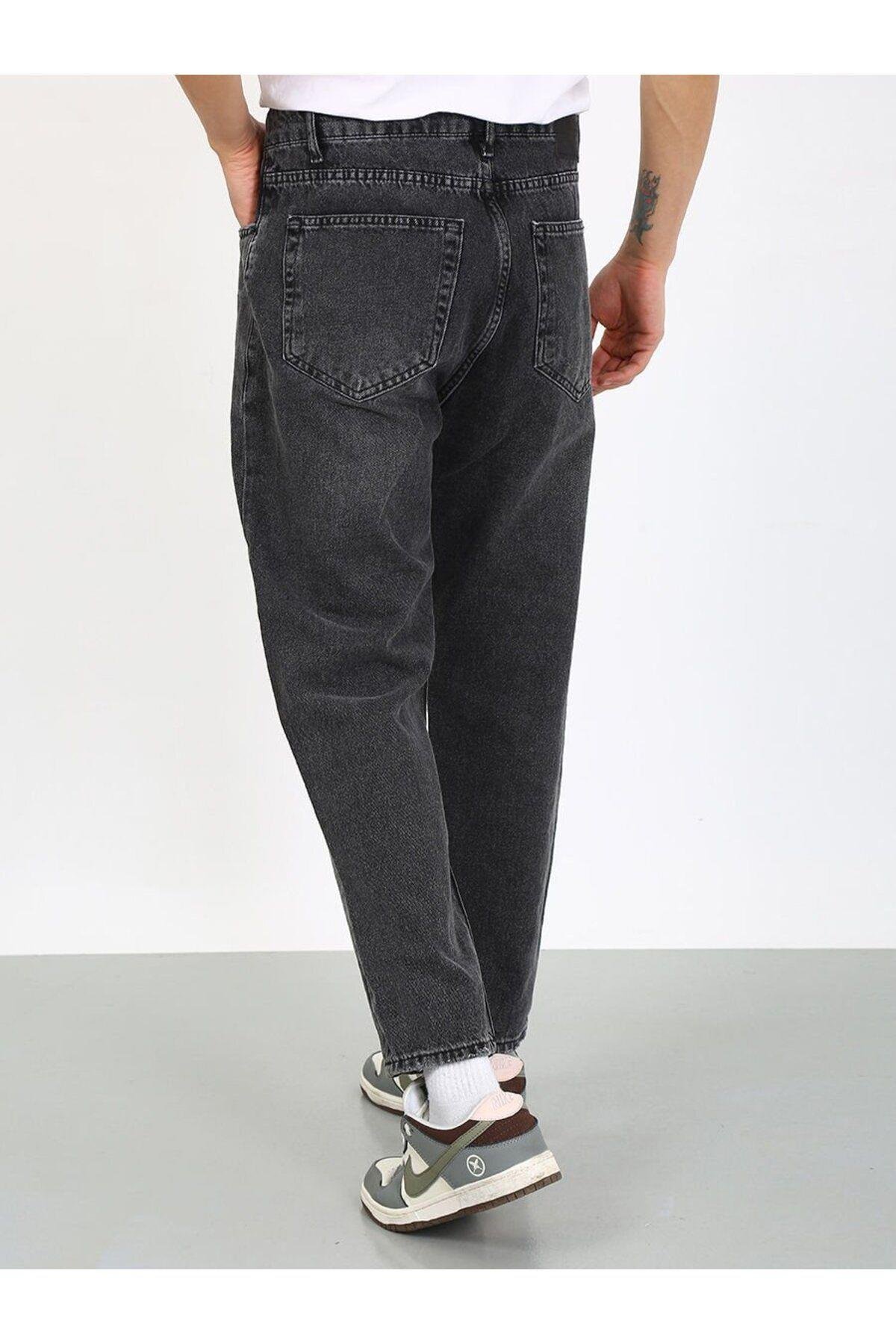 Boyfriend Şimşek Desenli Füme Jean-Füme - 32