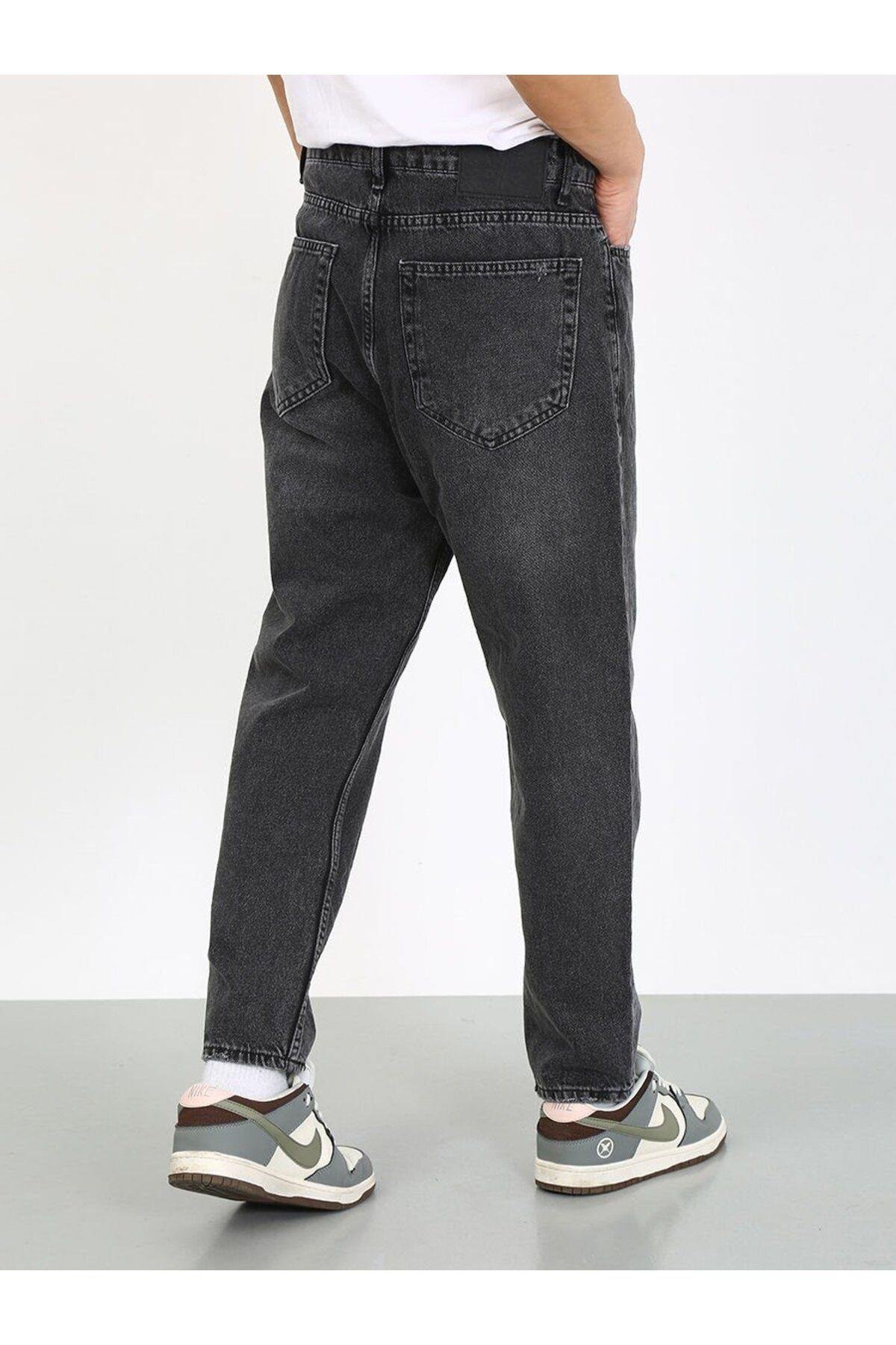 Boyfriend Şimşek Desenli Füme Jean-Füme - 32