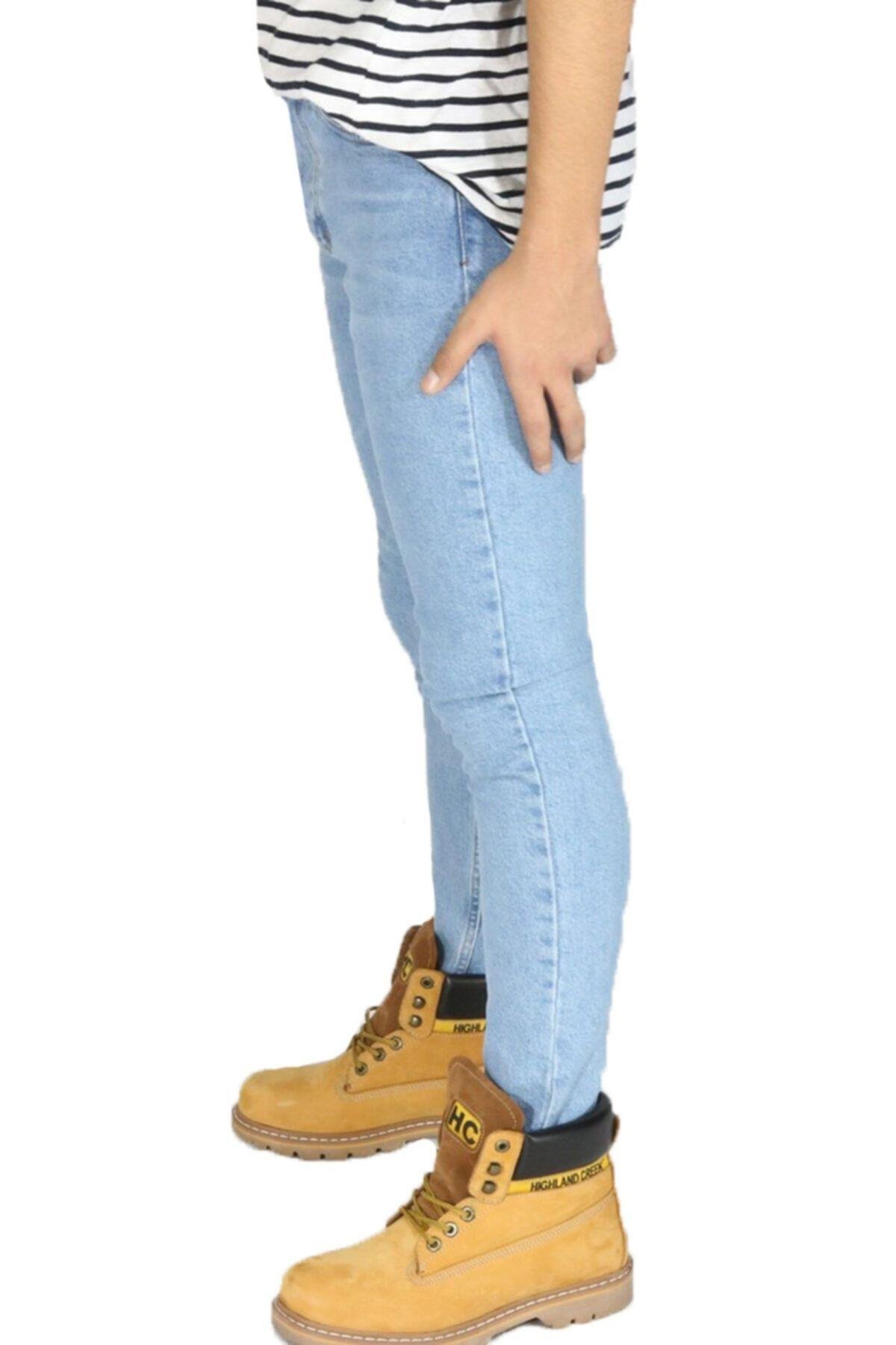Erkek Denim Buz Mavi Opnt Spor Pantolon