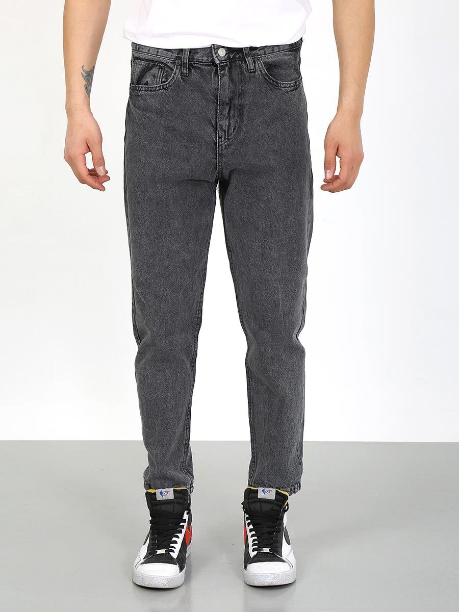 Erkek Füme Boyfriend Pantolon