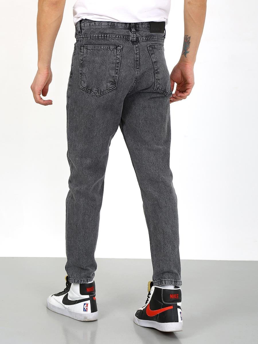 Erkek Füme Boyfriend Pantolon