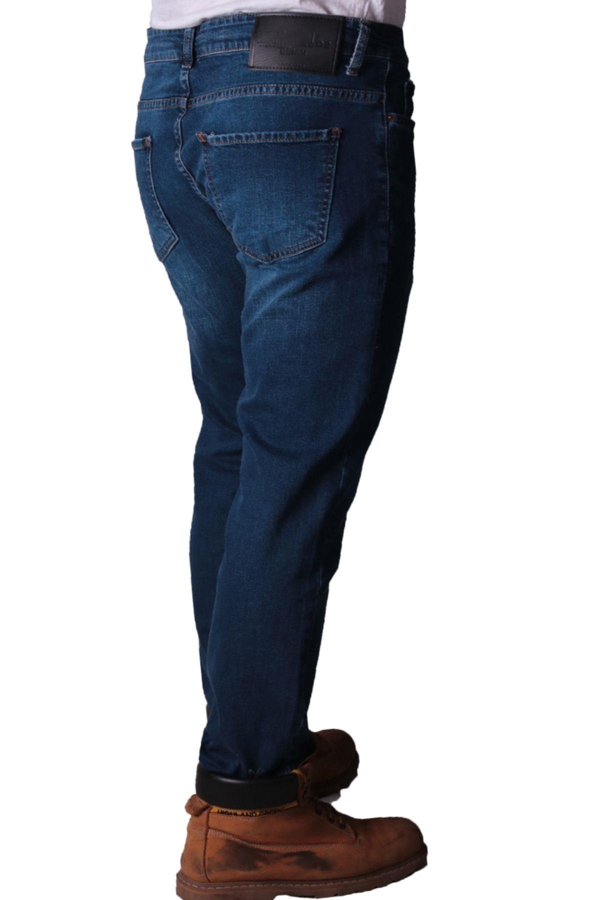 Erkek Koyu Mavi Jean  Vkngsj83267