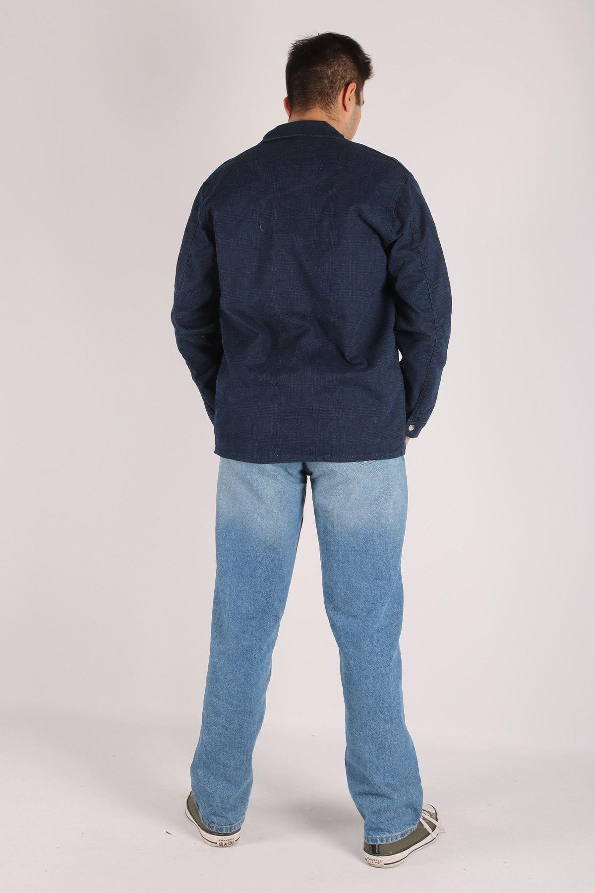 Erkek Oversize Lacivert Ceket