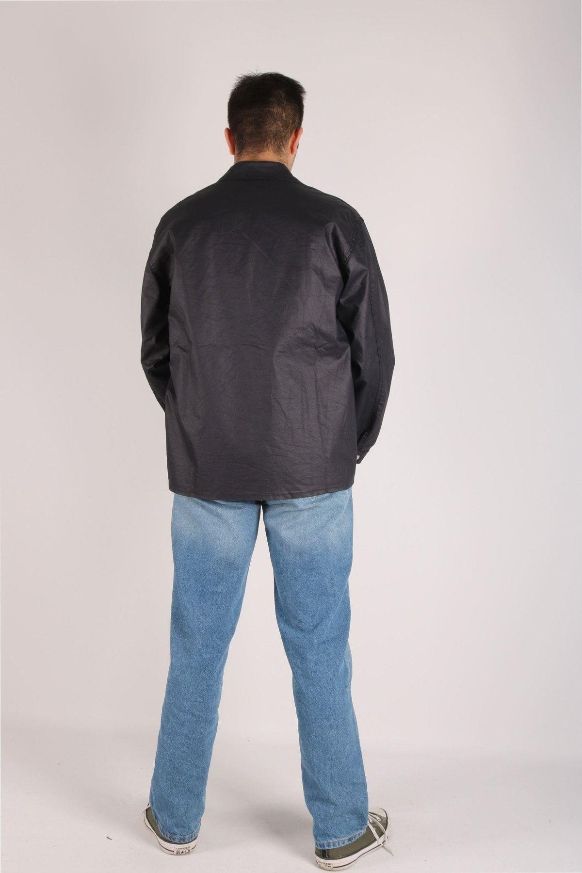 Erkek Oversize Lacivert Ceket