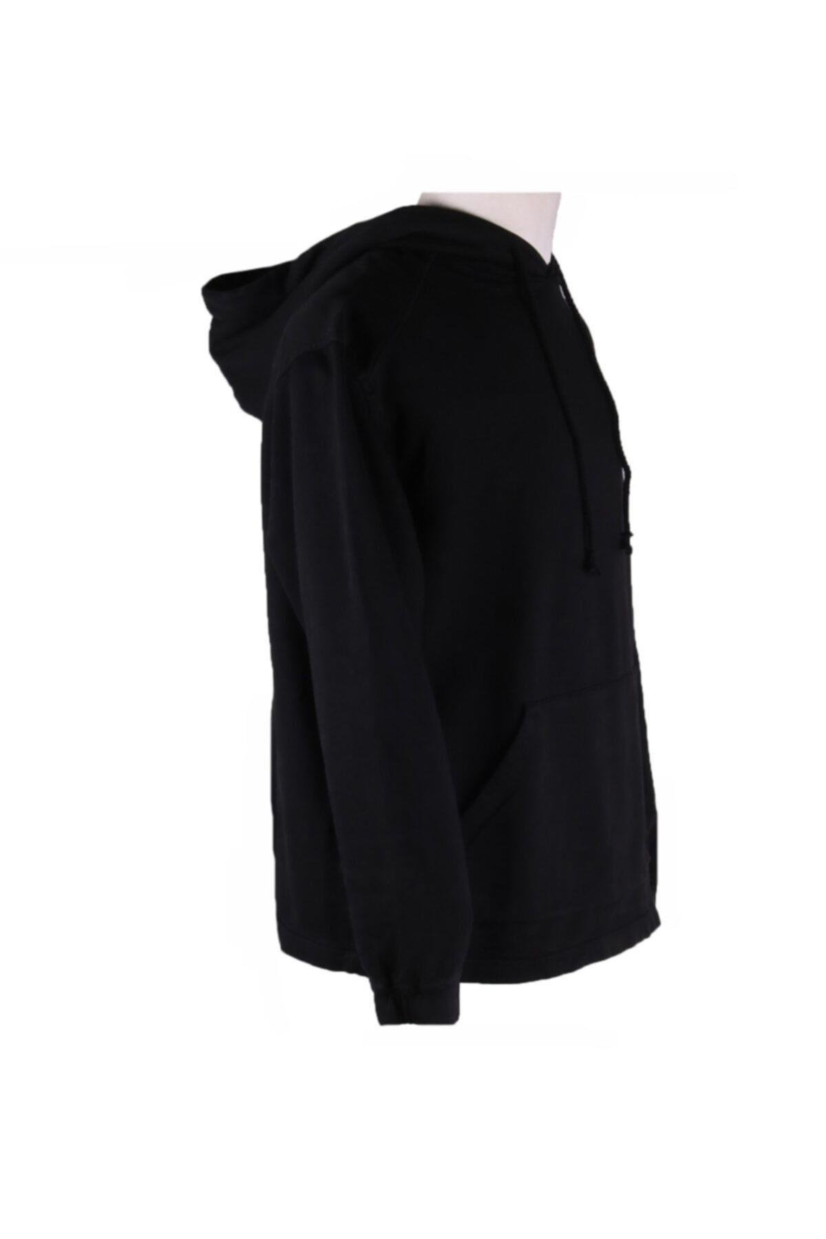 Erkek Siyah Sweatshirt