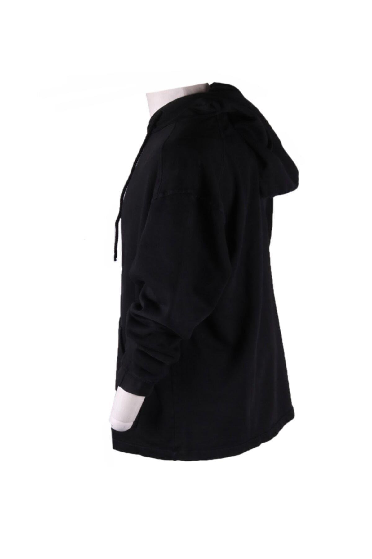 Erkek Siyah Sweatshirt
