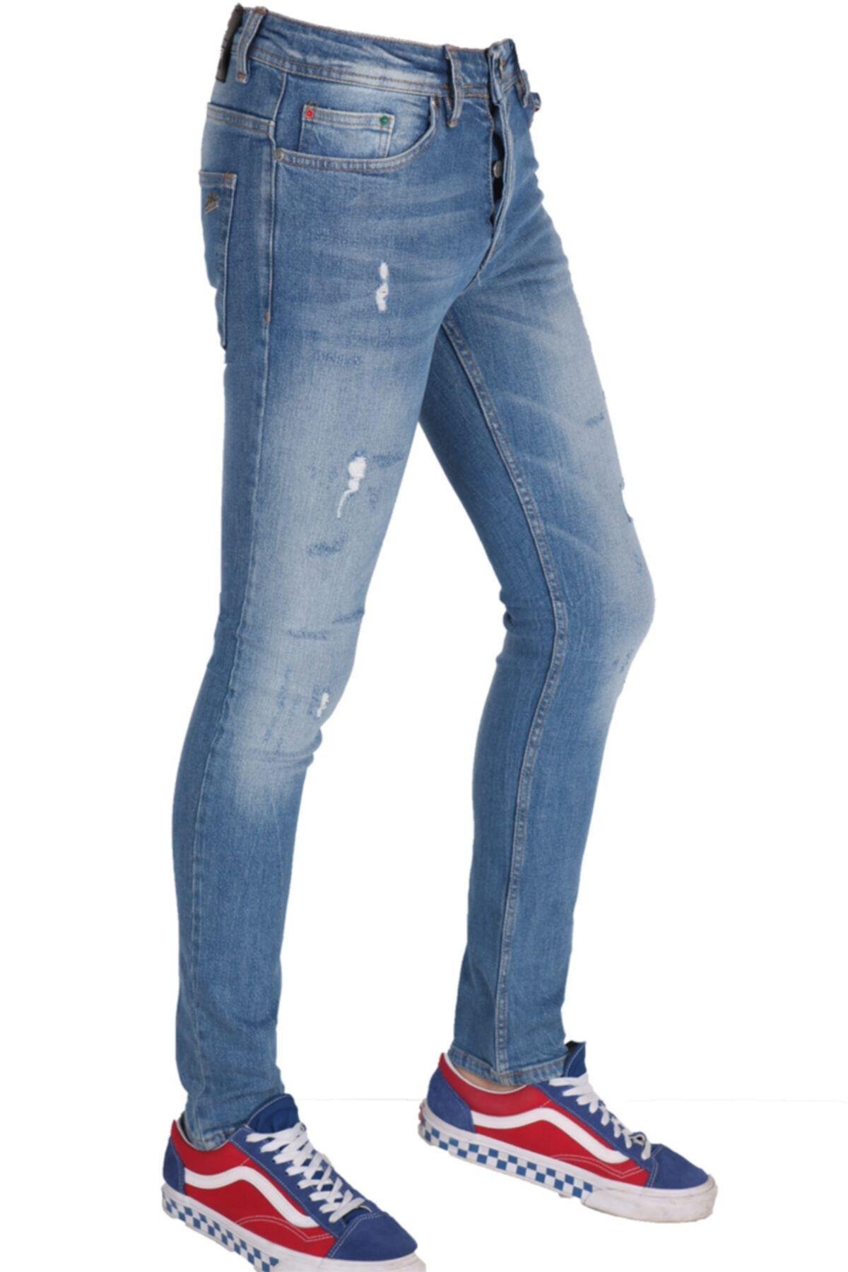 Erkek Trend Spor Kesim Lzr Işlml Dsg