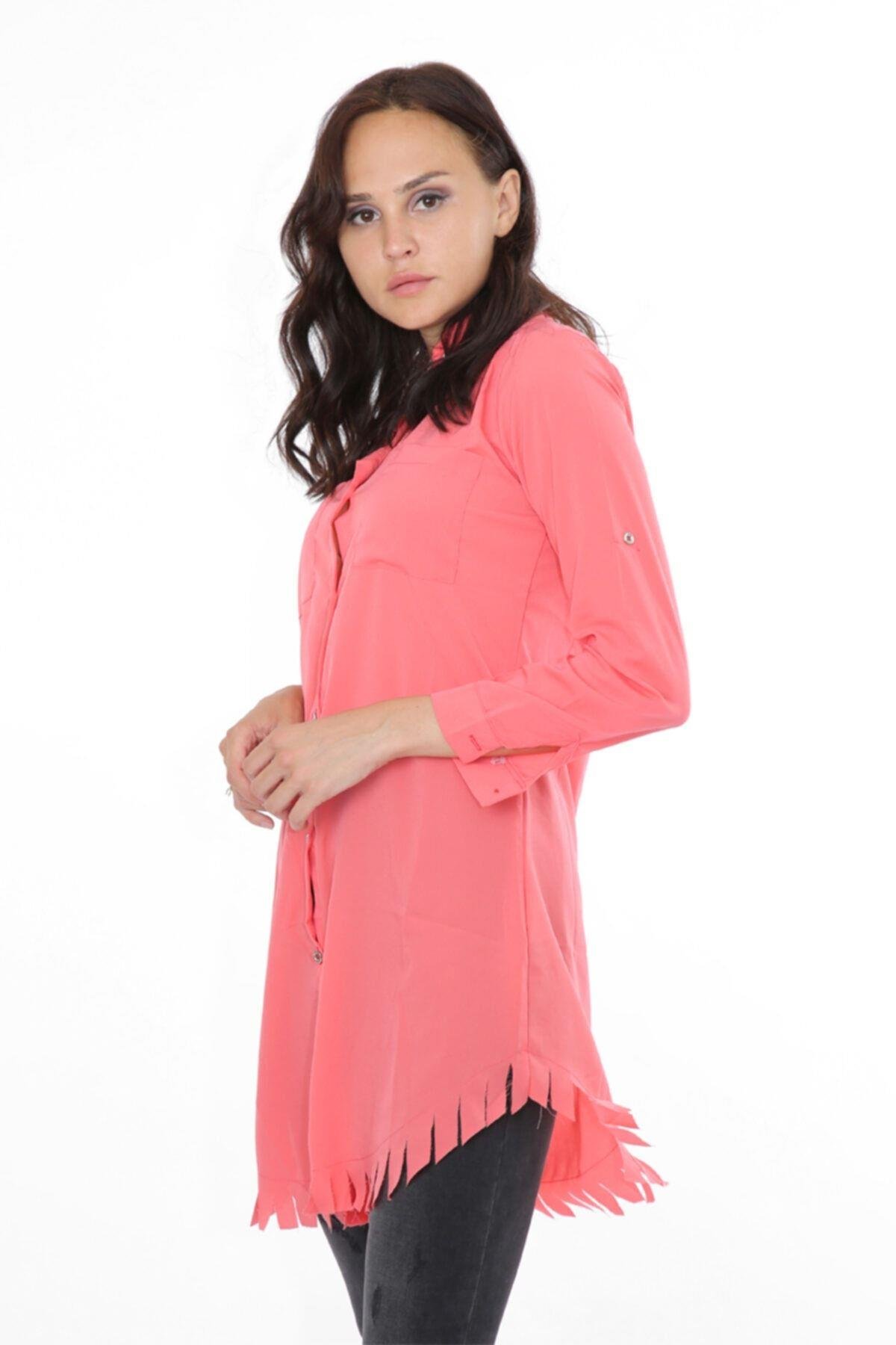 Kadın Açık Pembe Tunik