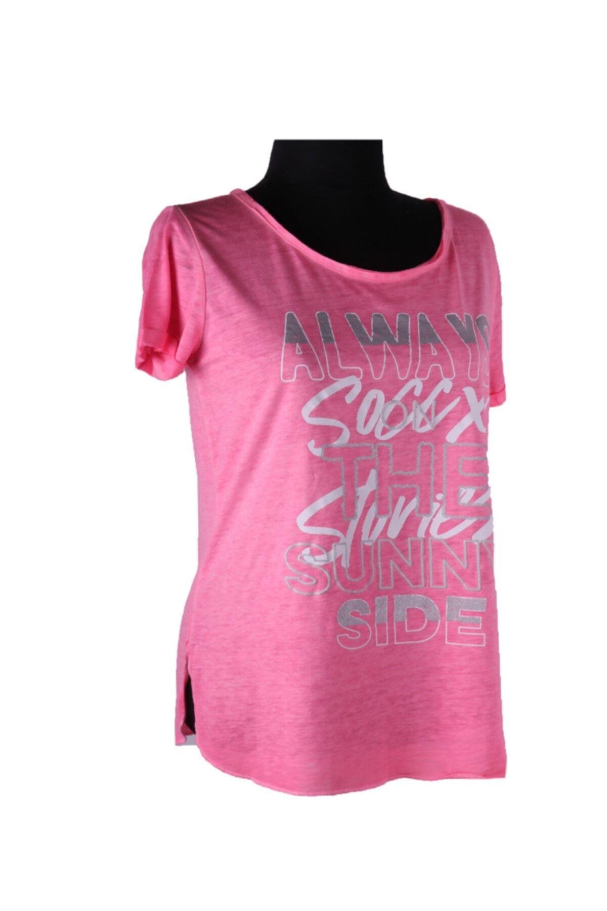 Kadın Pembe  T-Shirt