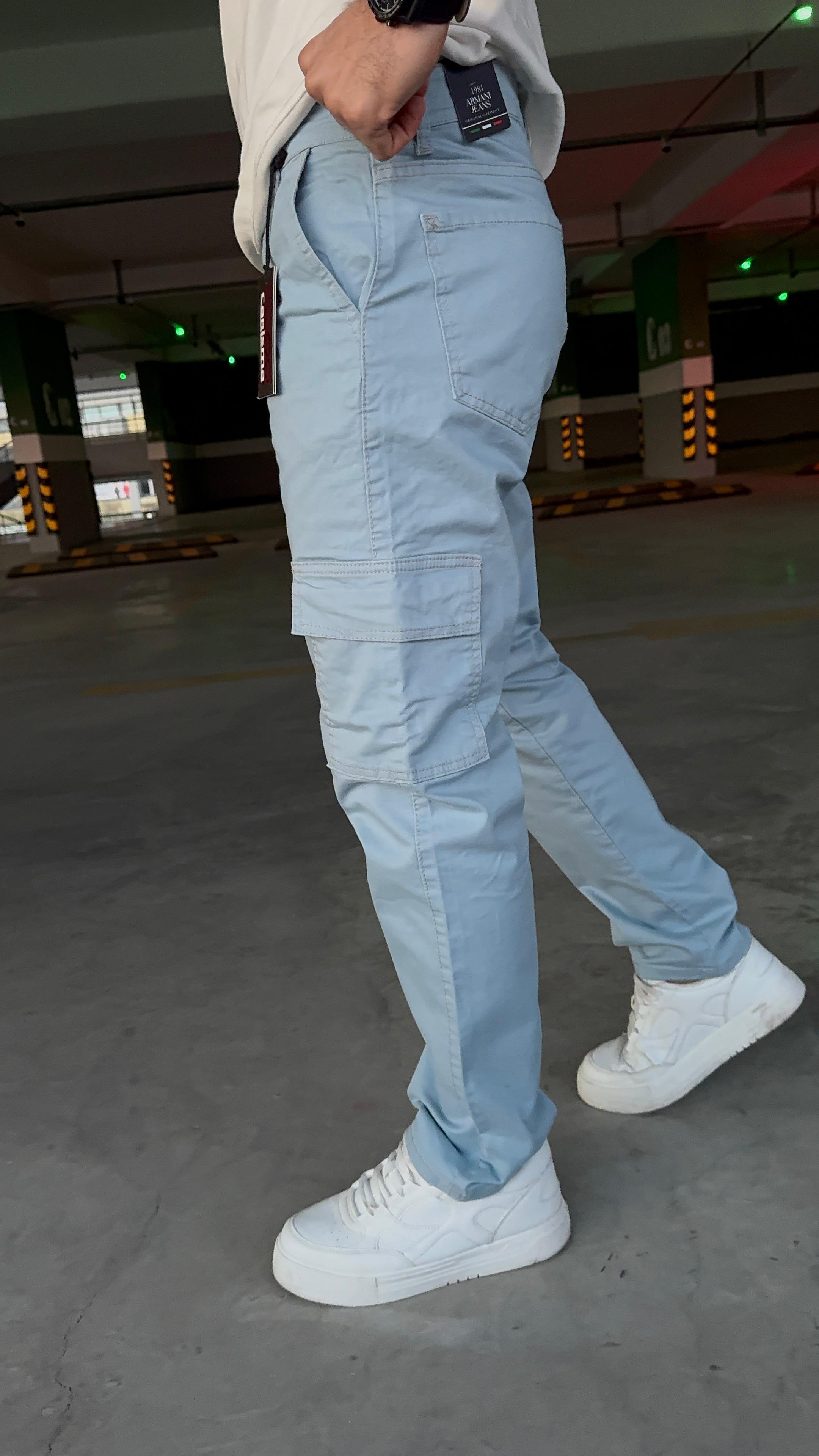 Kaizer Denim Erkek Haki Baggy Pantolon