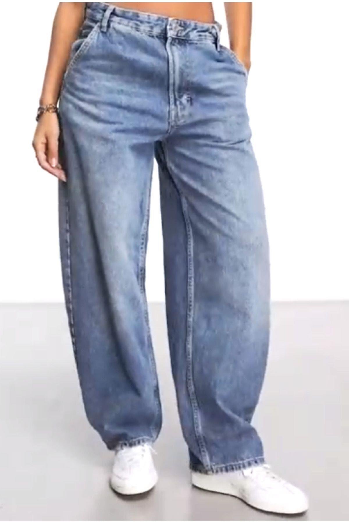 kaizerdenim  Soluk efektli skater fit jean