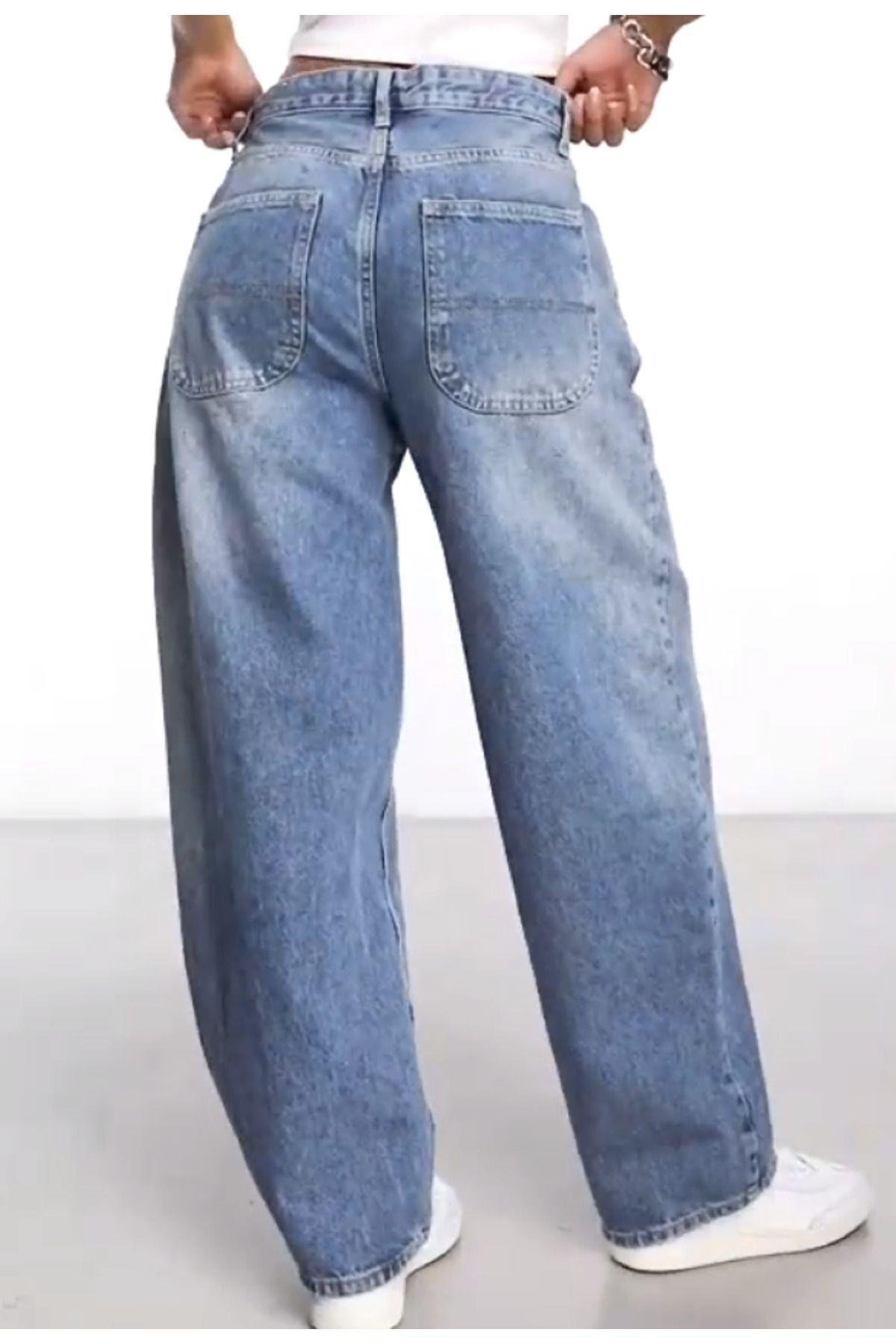 kaizerdenim  Soluk efektli skater fit jean
