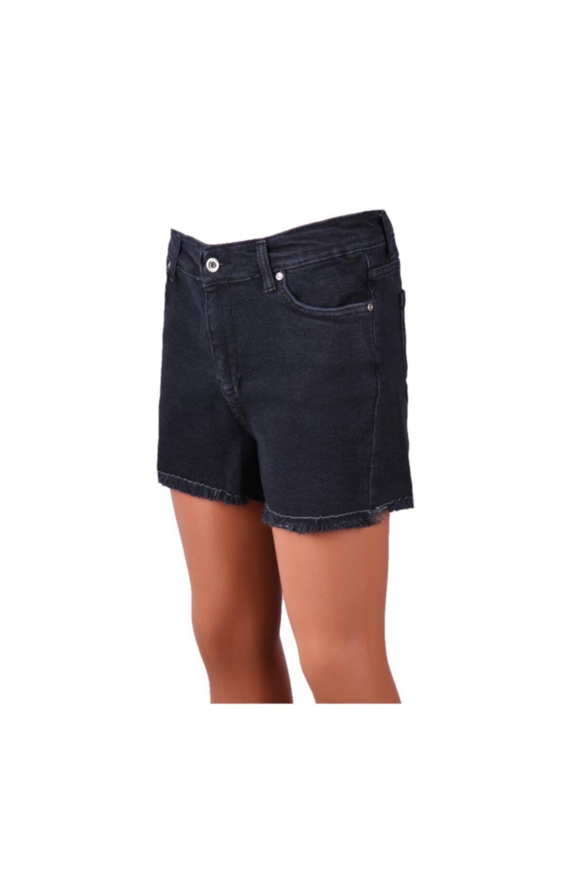 Kot Şort Füme Denim Jeans 83526