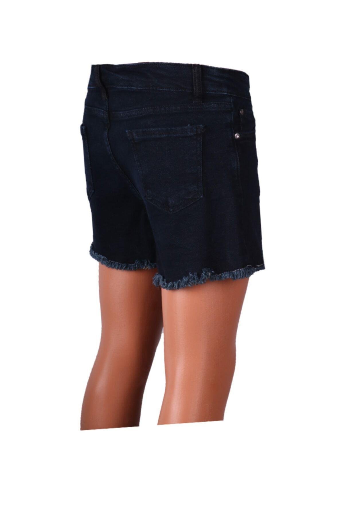 Kot Şort Lacivert Denim 83529