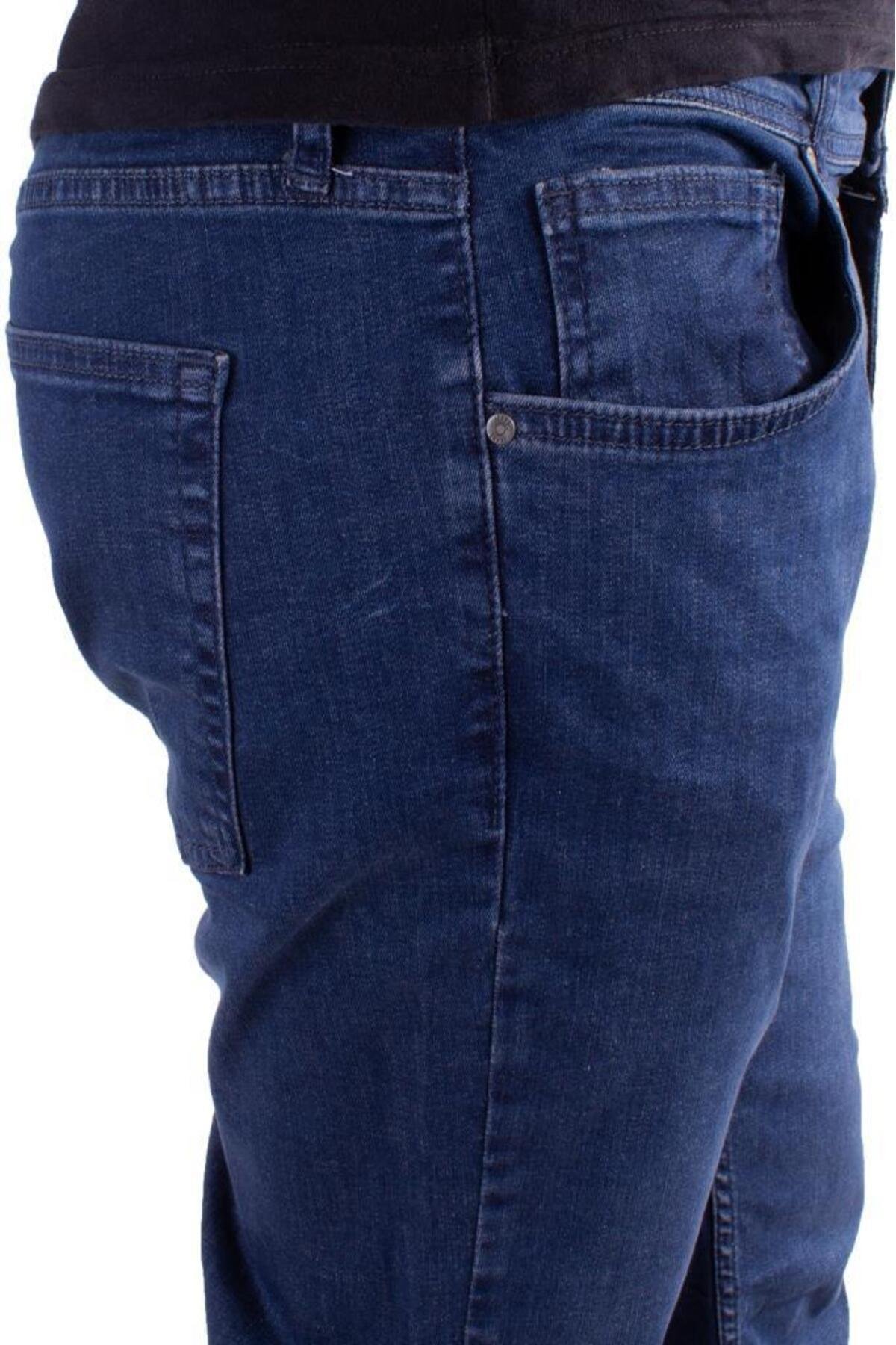 Mars 9133-140 Mavi Normal Bel Normal Paça Erkek Jeans Pantolon