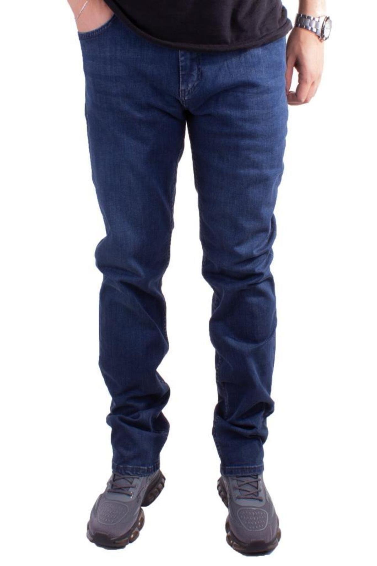 Mars 9133-140 Mavi Normal Bel Normal Paça Erkek Jeans Pantolon