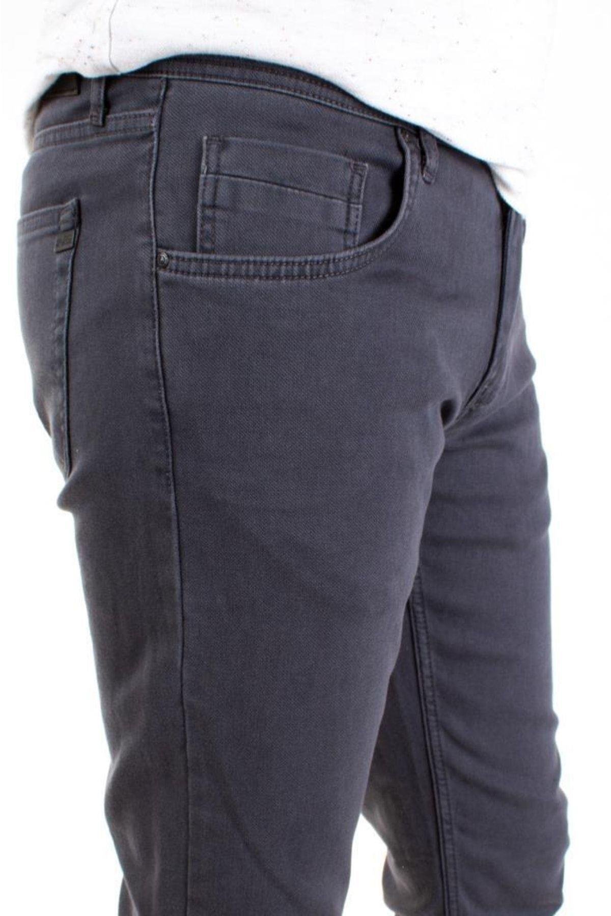 Perm 9133-121 Antrasit Erkek Jeans Pantolon