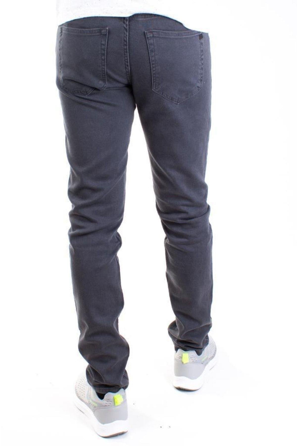 Perm 9133-121 Antrasit Erkek Jeans Pantolon