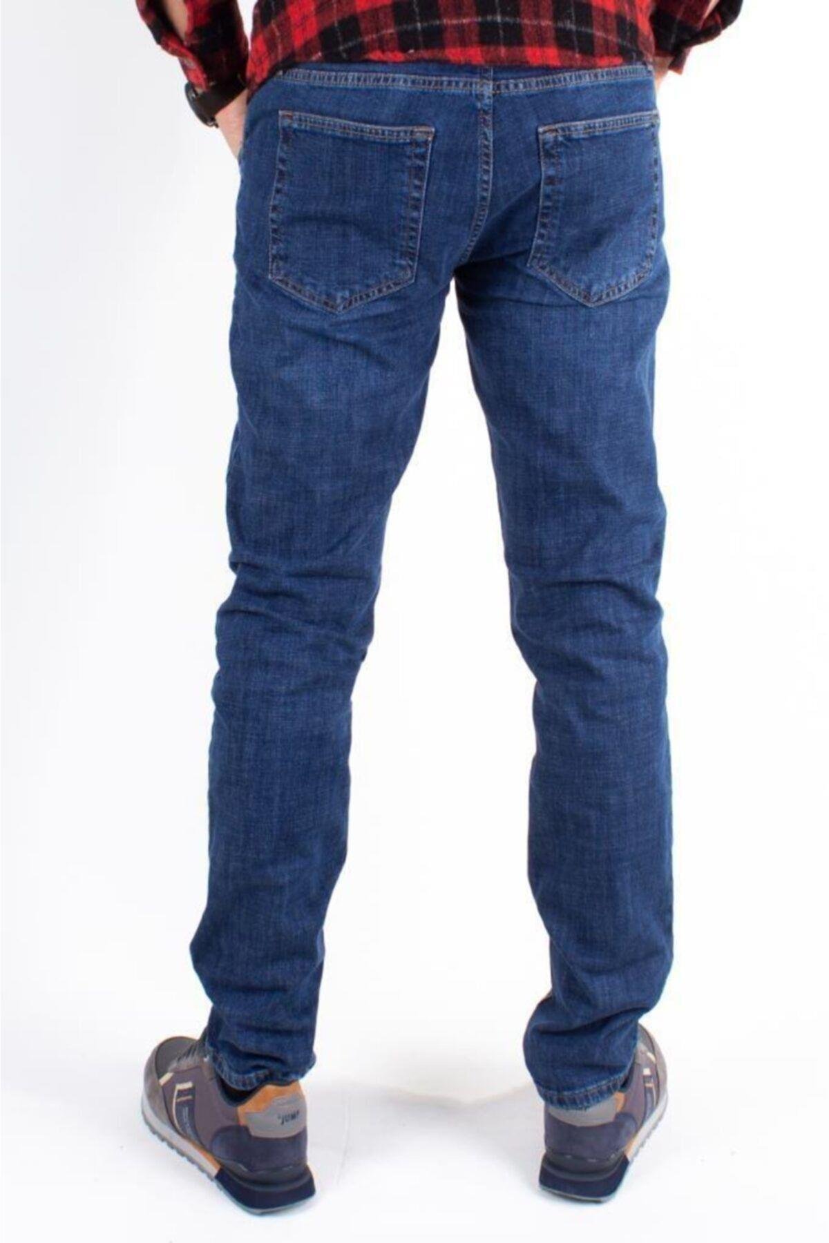 Perm 9133-148 Mavi Erkek Jeans Pantolon