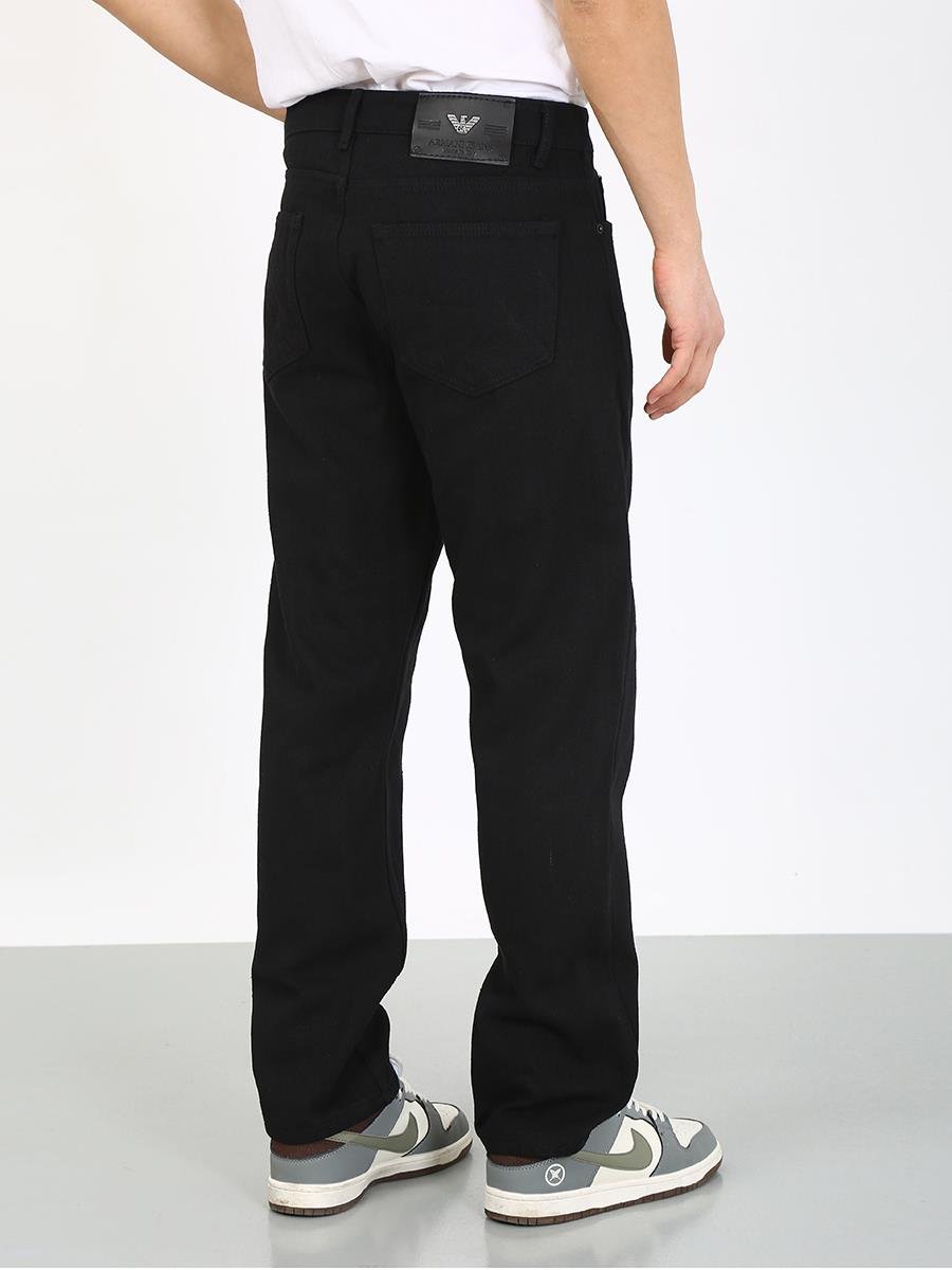 Siyah baggy pantalon