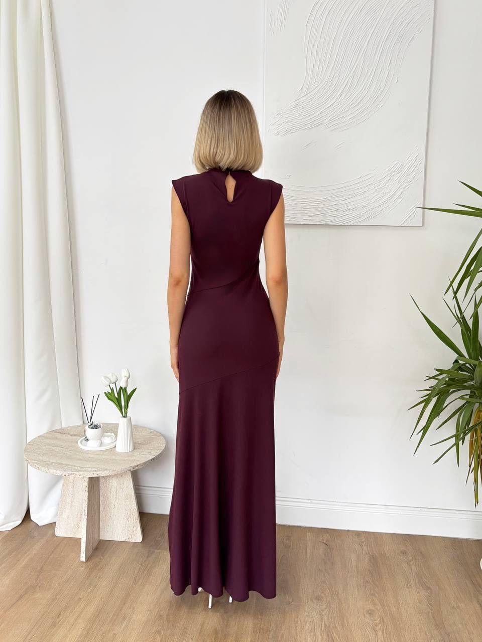 Artemis Model Siyah Midi Elbise NVM-20086