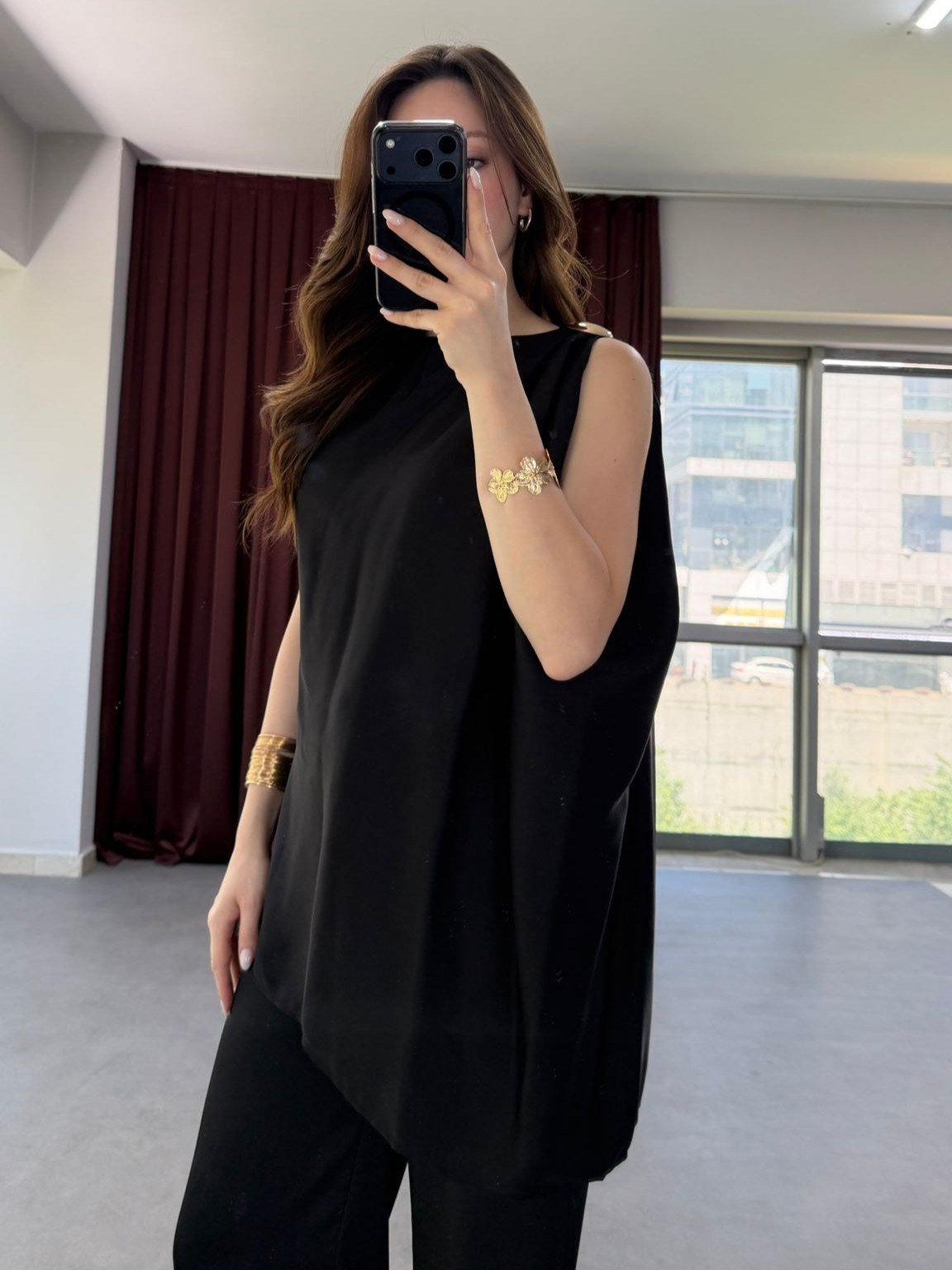 Modern Kesim İkili Saten Takım NVM-261514