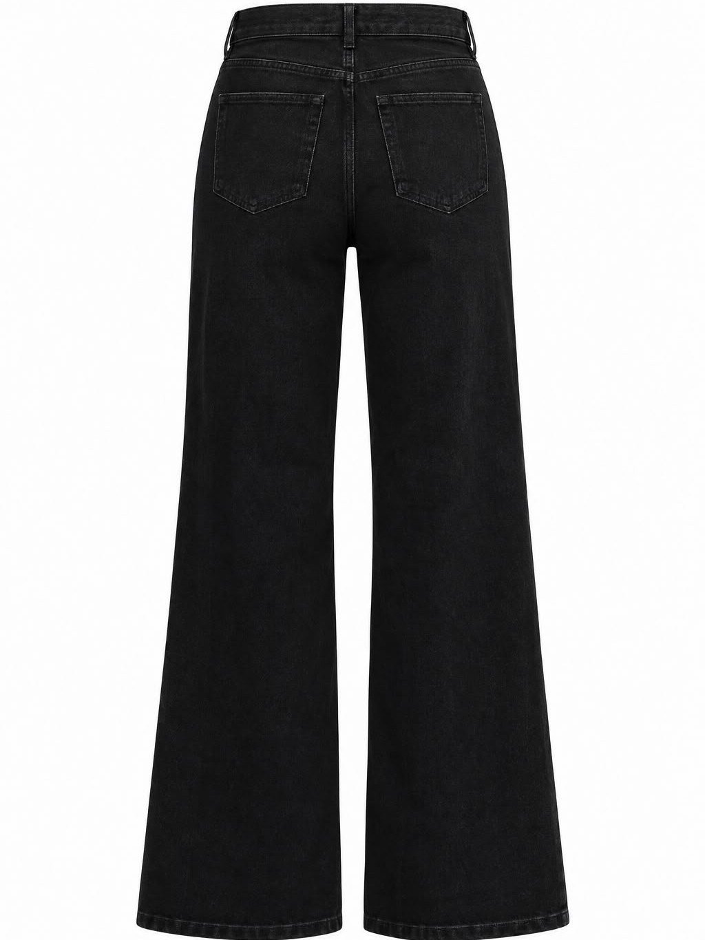 Noir Glow Taşlı Yüksek Bel Pantolon NVM-30037