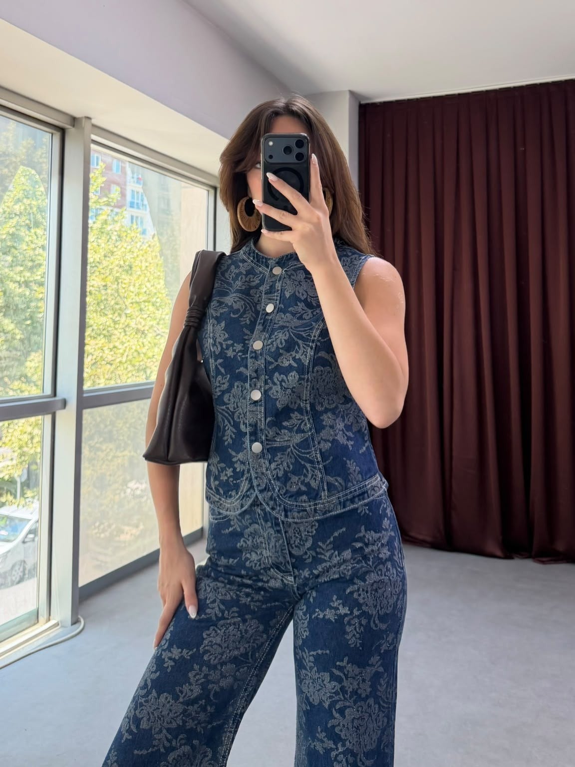 Özel Tasarım Statement Denim Takım NVM-30167