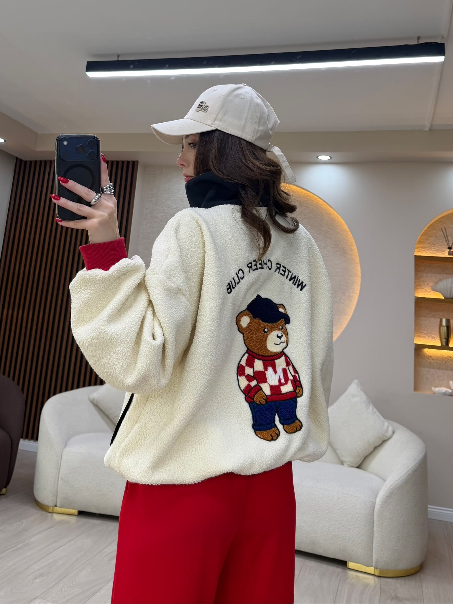 Viral Teddy Peluş Sweat NVM-4241