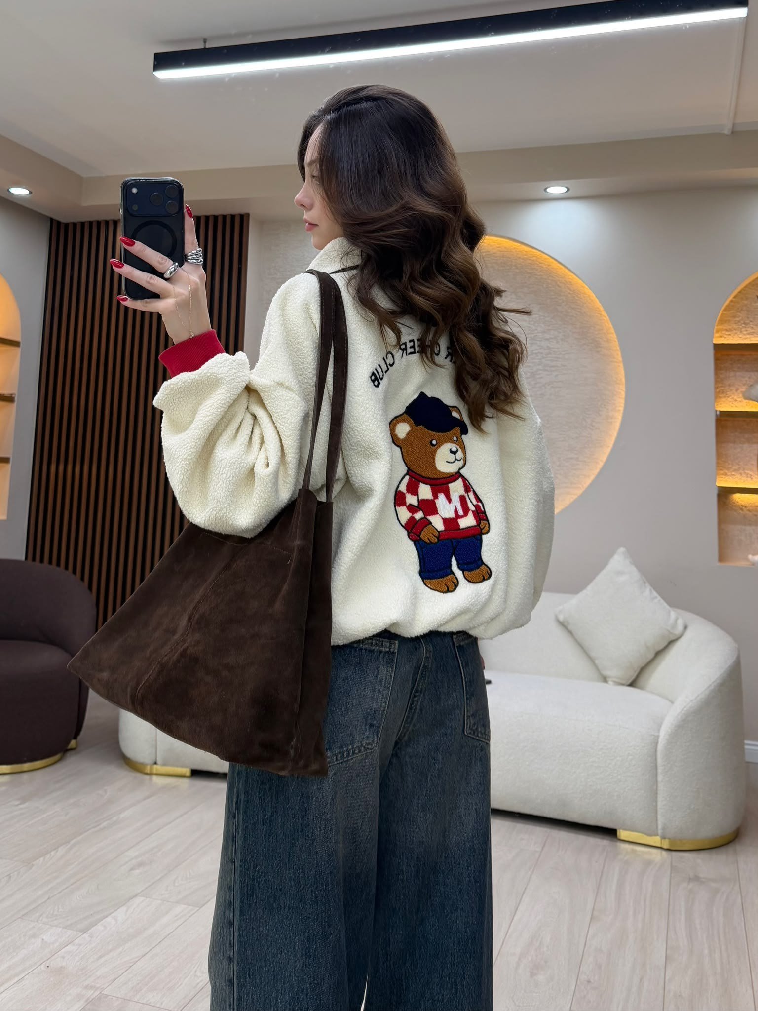 Viral Teddy Peluş Sweat NVM-4241