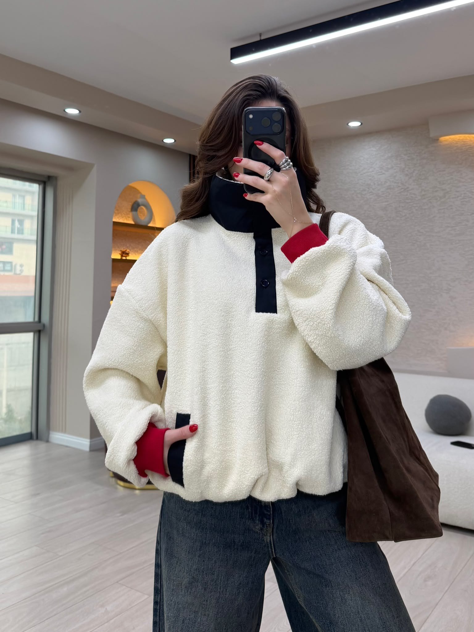 Viral Teddy Peluş Sweat NVM-4241