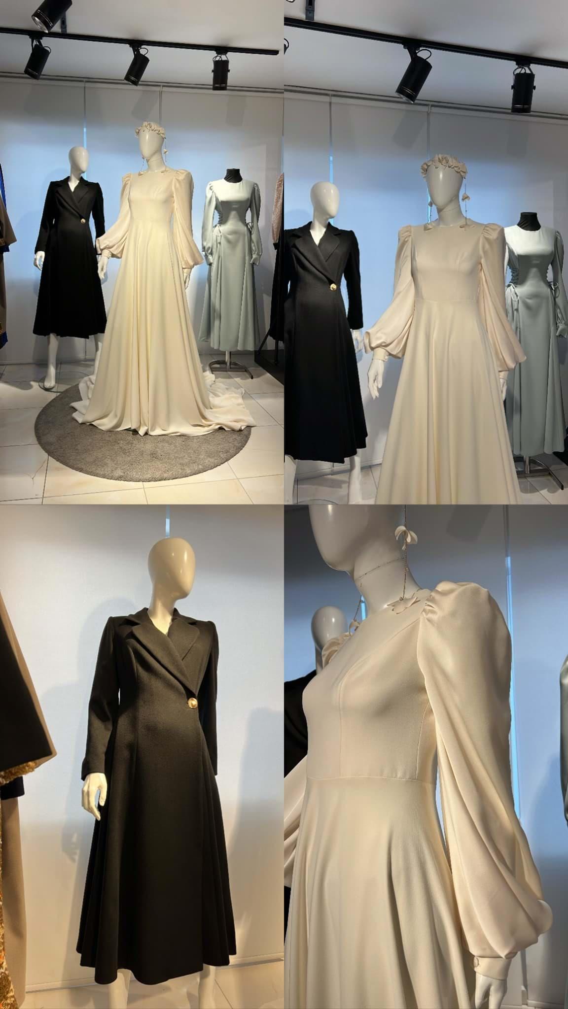 kolları ipek saten Royal bridal 