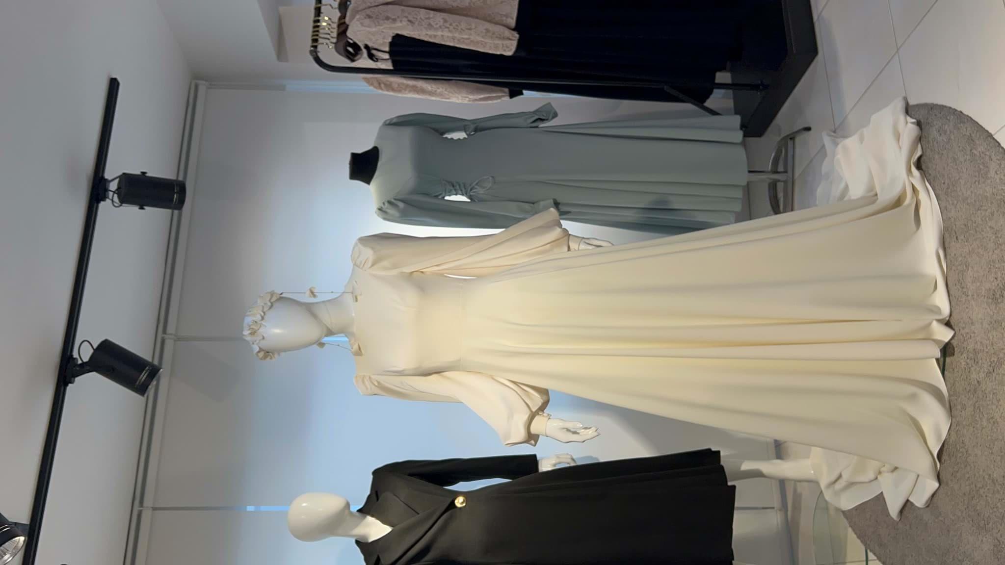 kolları ipek saten Royal bridal 