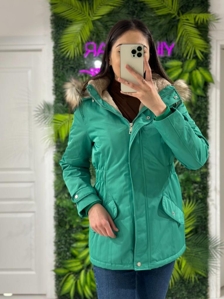 Yeni Sezon Arka Lastik Apoletli Mont DŞS473