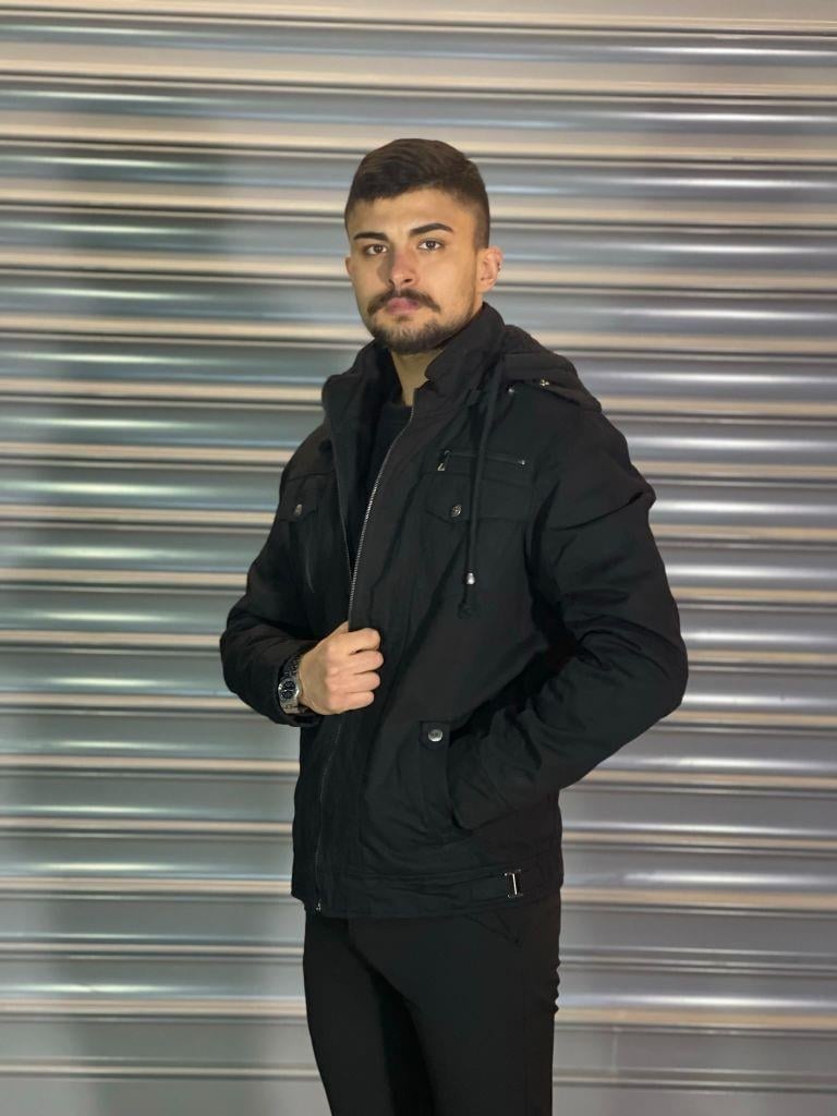 Yıldızlar Erkek Crafter Yıkamalı İçi Kürklü Kaban Yge5452 5452
