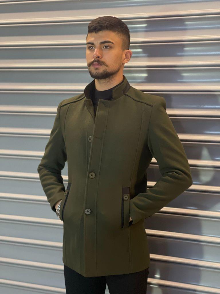 Yıldızlar Erkek Hakim Yaka Düğmeli Kaşmir Kaban İçi Astarlı Bykaban1001 1001 Boy 80cm