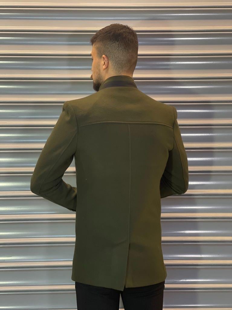 Yıldızlar Erkek Hakim Yaka Düğmeli Kaşmir Kaban İçi Astarlı Bykaban1001 1001 Boy 80cm