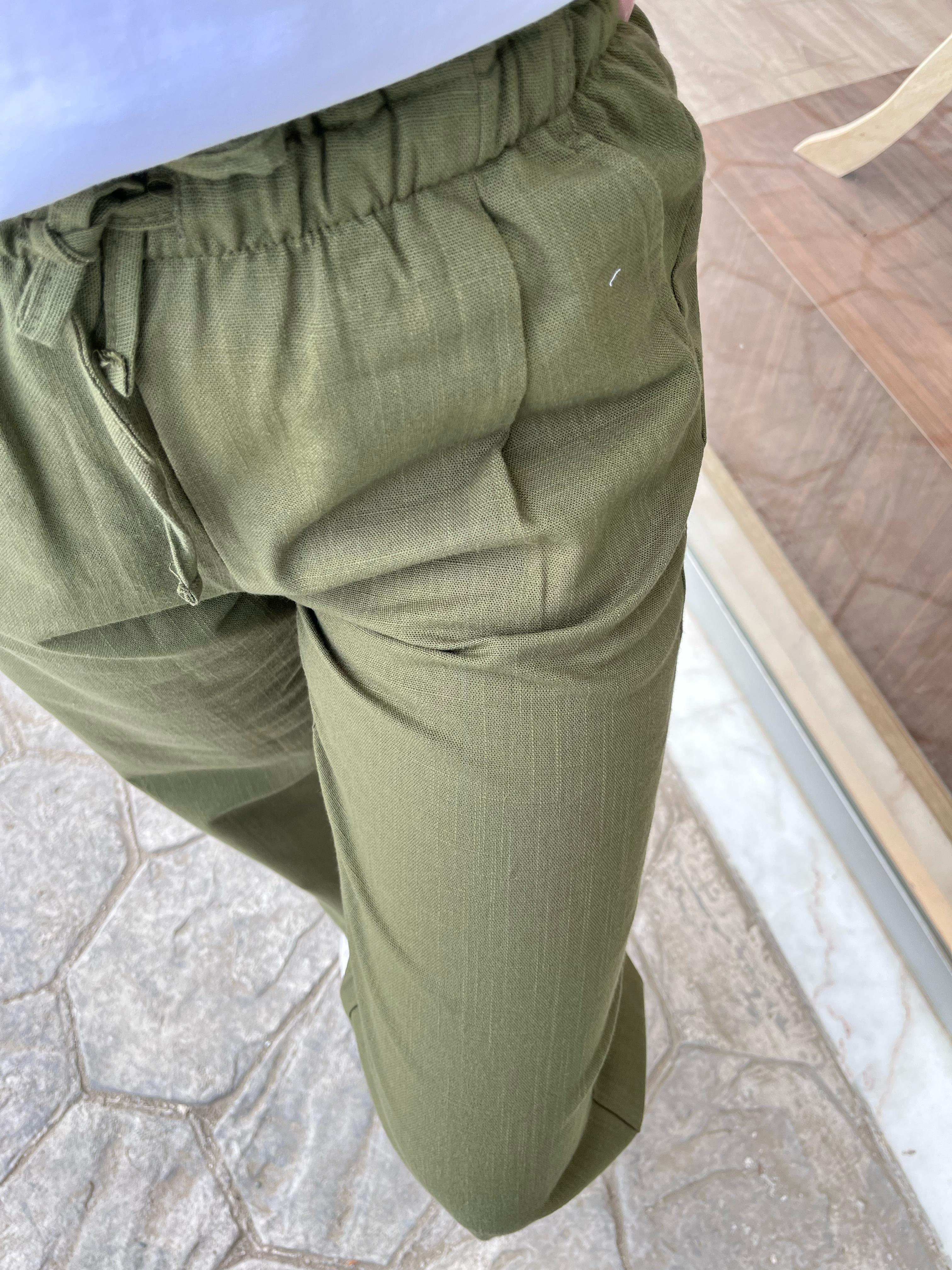 Yeşil Koton Pantolon