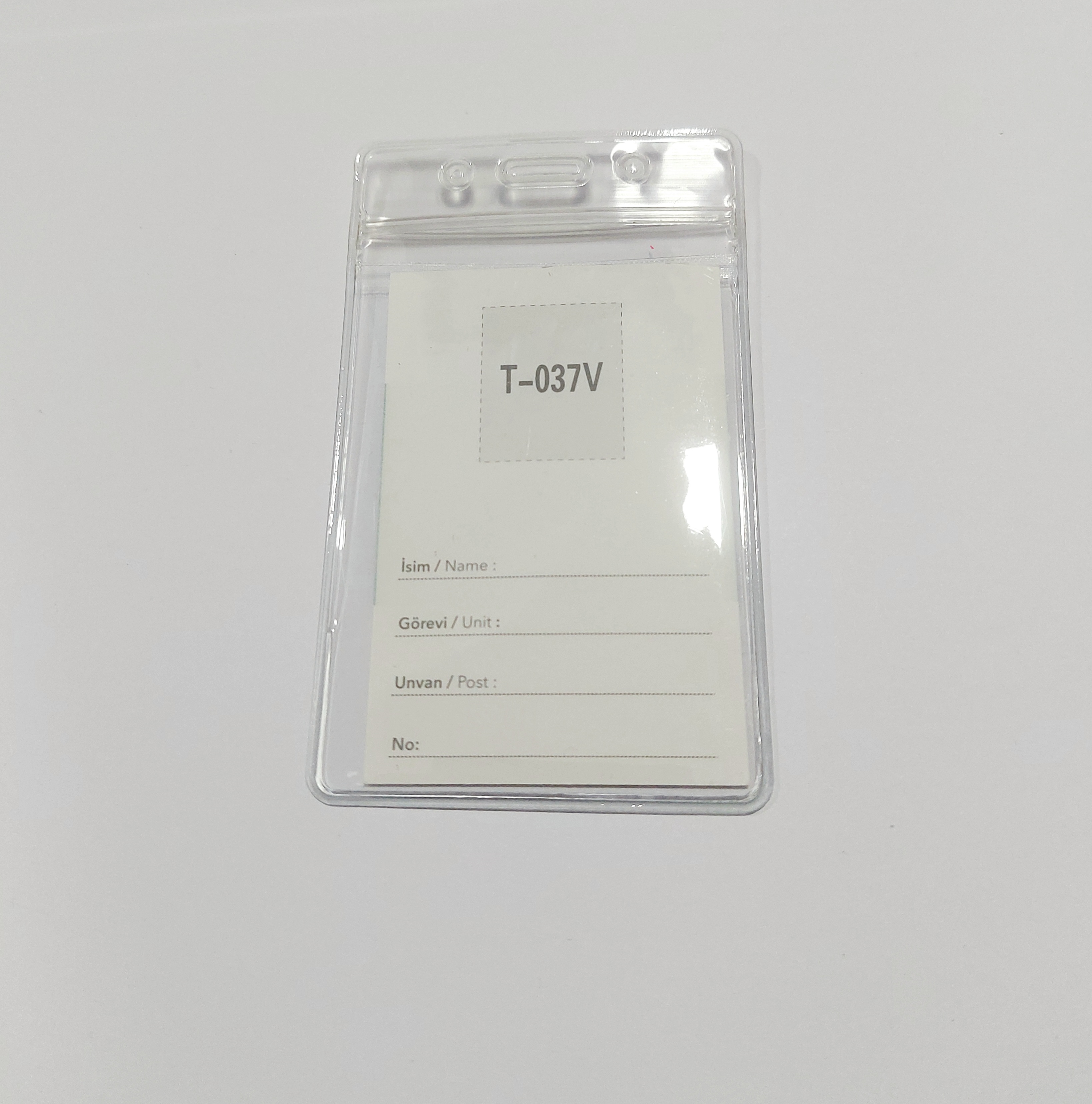 2 Adet Tek Dikey Taraflı Kilitli Kartlık