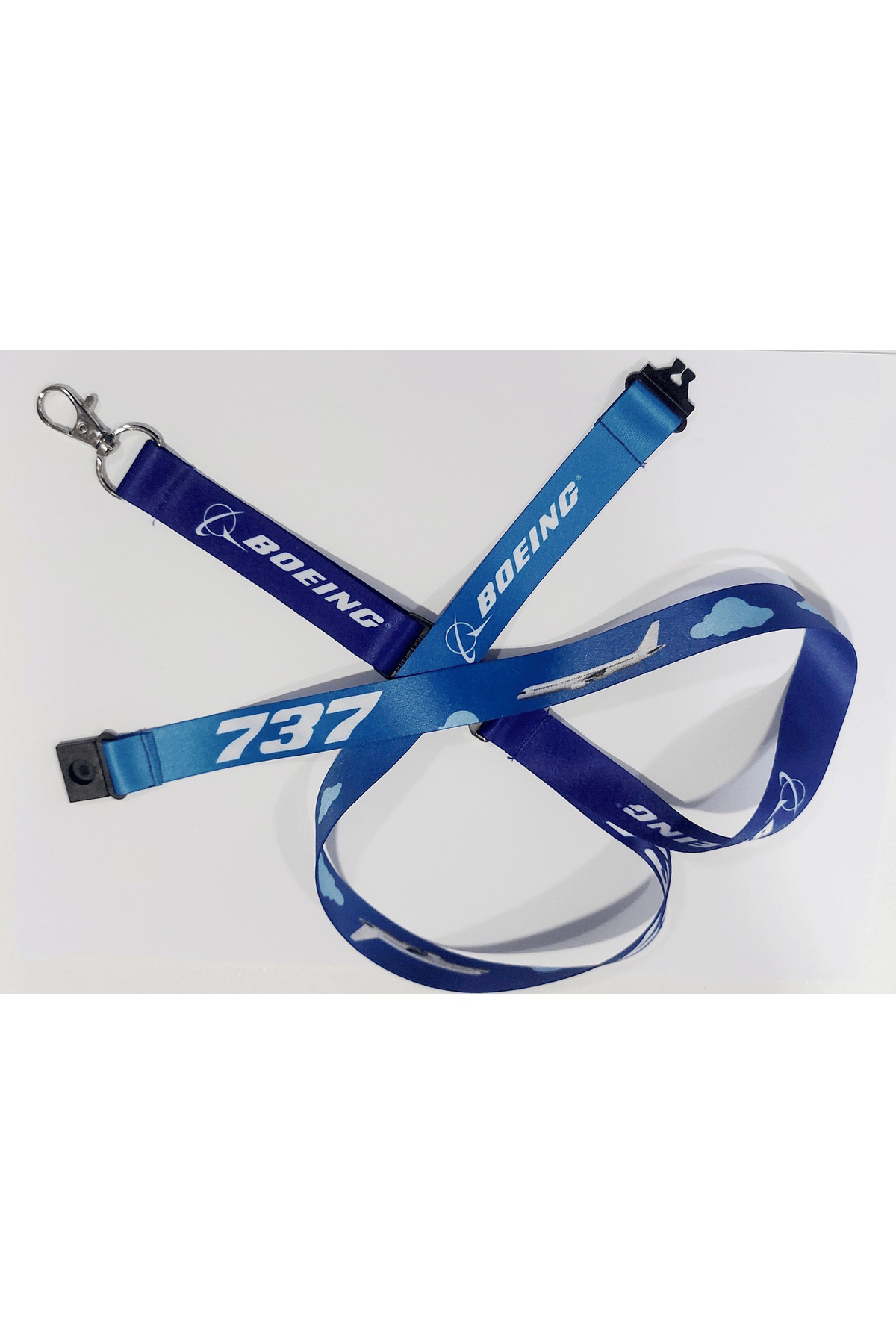 737 Boeing Boyun İpi ,Yaka Kartlığı , Lanyard