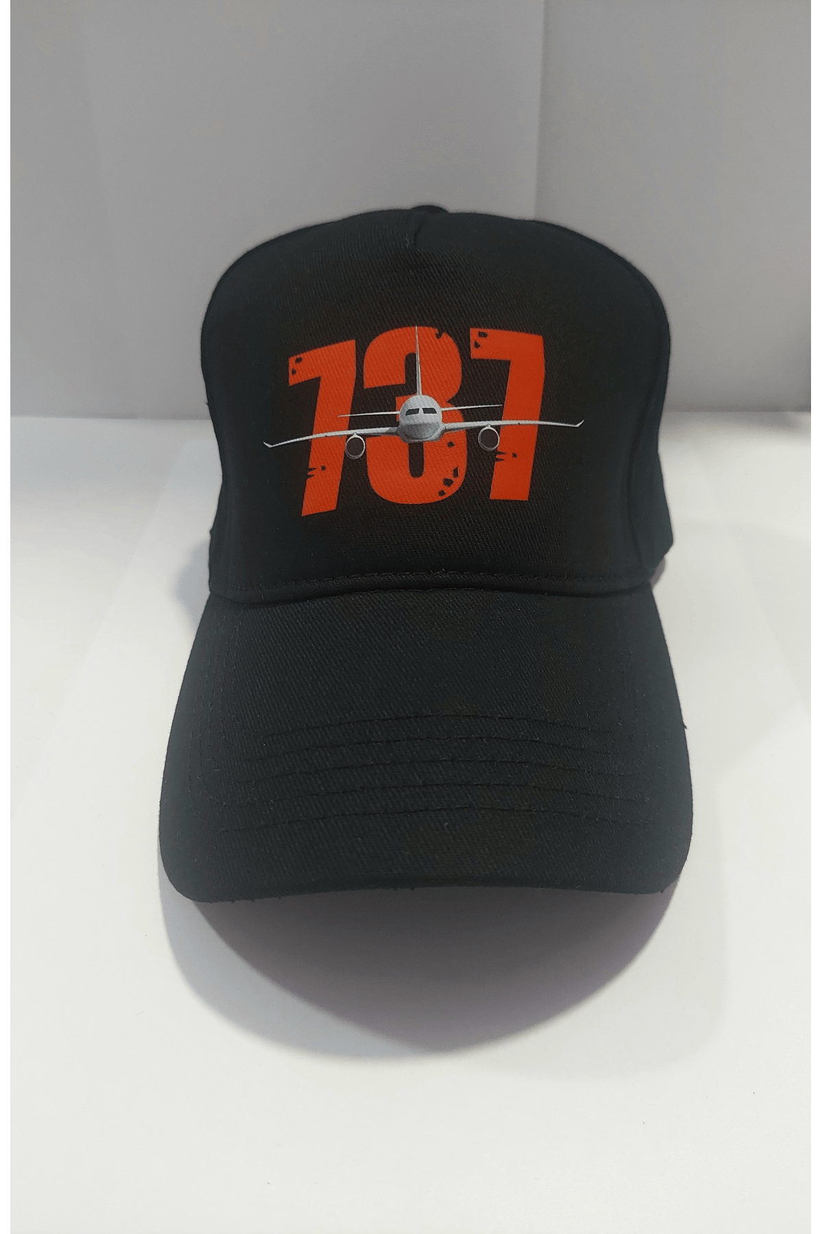 737 Uçak Baskılı Spor Şapka