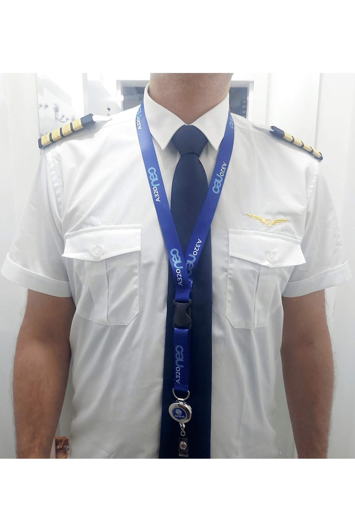 Airbus 320 Neo Baskılı Boyun İpi , Lanyard