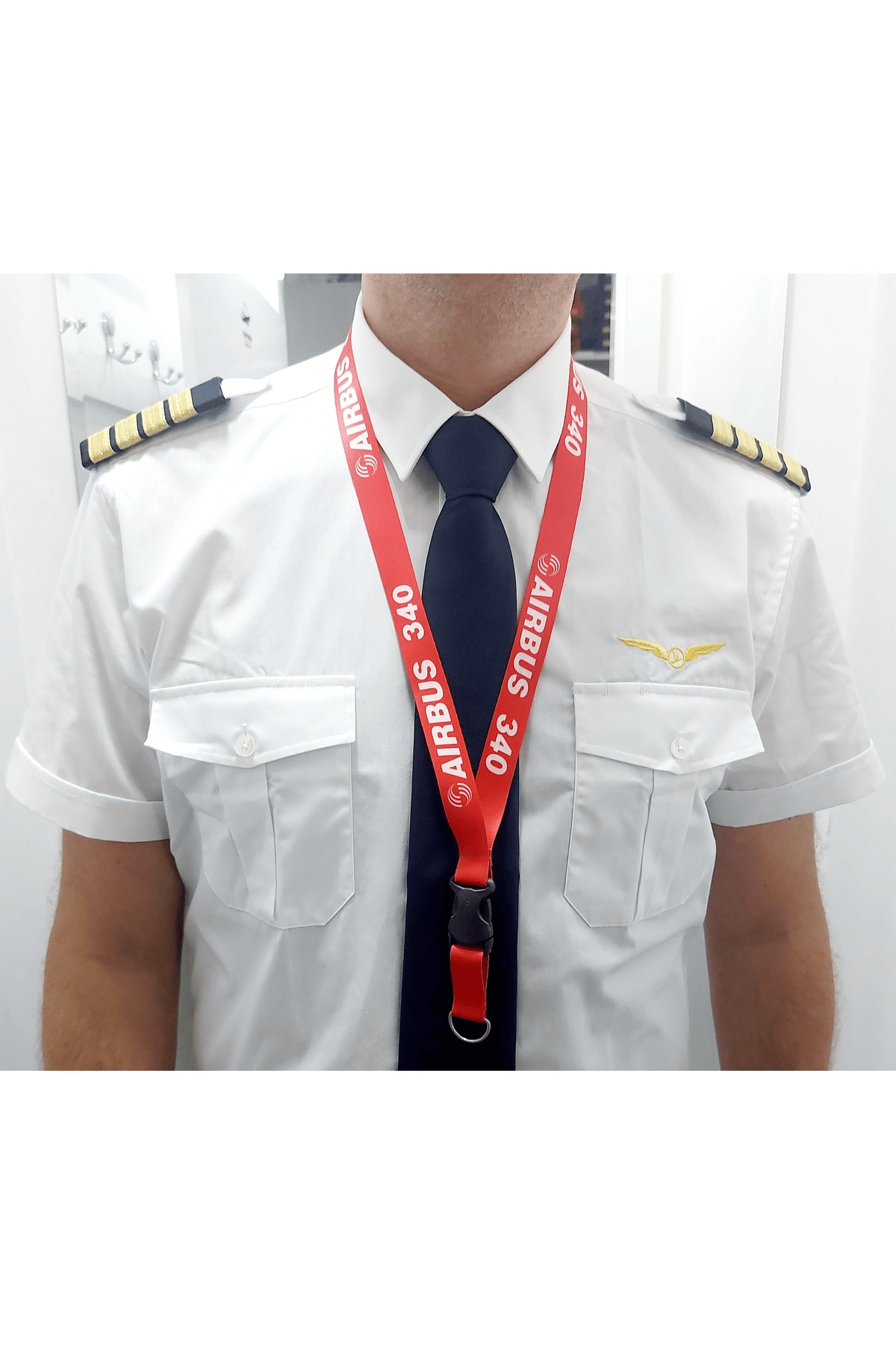 Airbus 340 Baskılı Boyun İpi , Lanyard